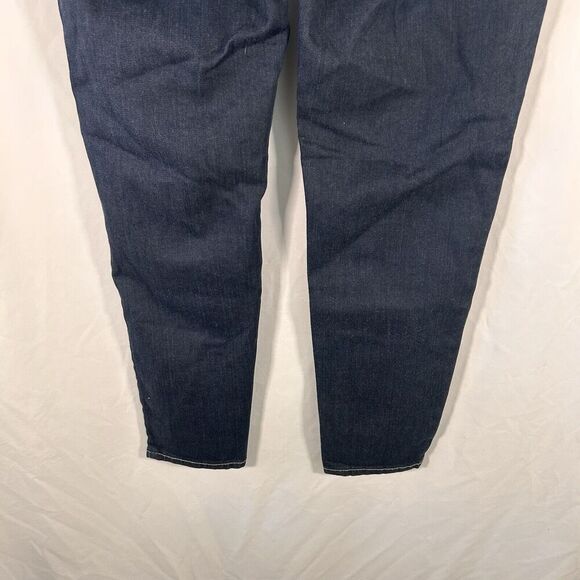 Silver Jeans Women's 31x26 Dark Wash Blue Denim Super Stretch Cotton Blend Mid R - Picture 9 of 11